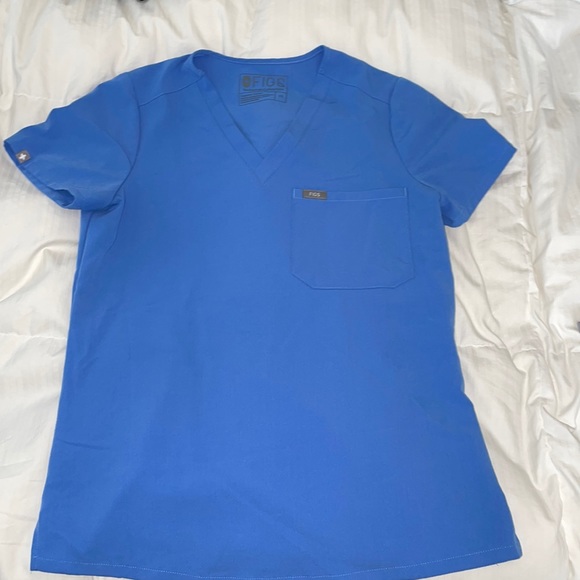 Figs light blue xs scrub tops - Picture 1 of 3